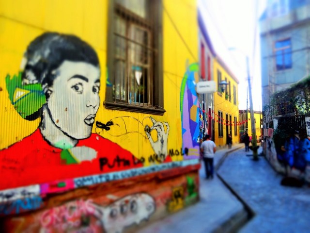 Colour and corrugated walls...