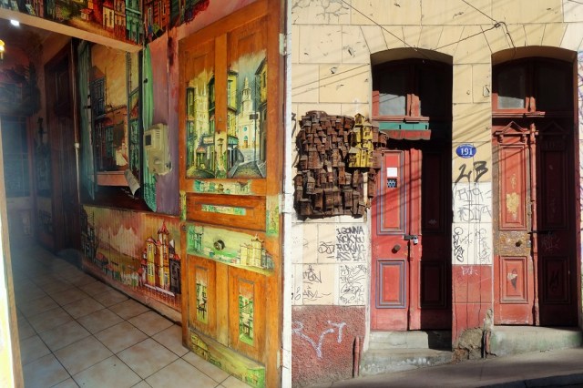 Valparaiso's historic quarter is full of charm and art in every nook and cranny