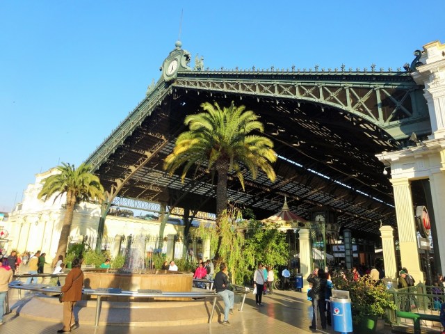 Farewelling Santiago from the Estacion Central
