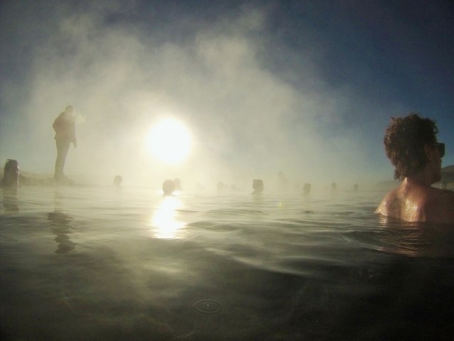 Things got a little hot and steamy…