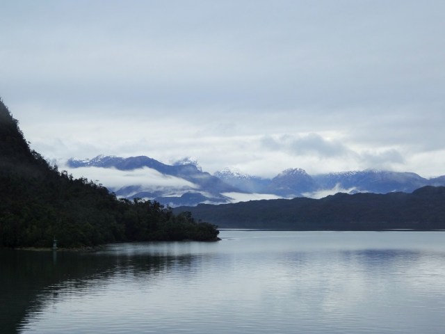 Waking up to cold and calm
