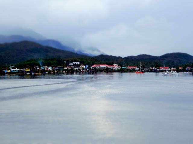 Puerto Eden, one of the remote settlements in all of Chile