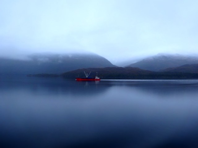 A little company suggests our end (of the voyage, we weren't on the lookout for U-Boats) is nigh