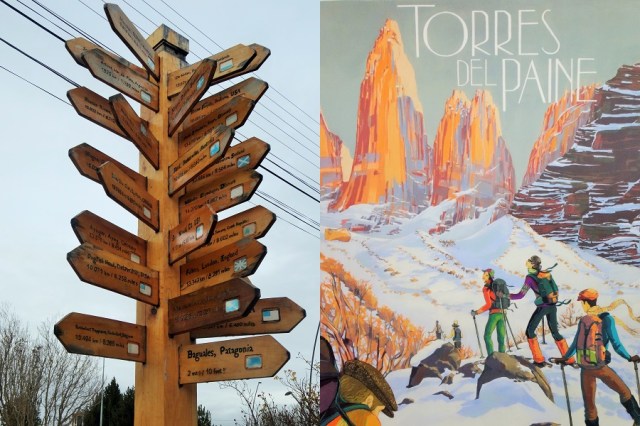 Show me the way to... beer! (left) & Time to get our arses out to South America's most visited national park (right)