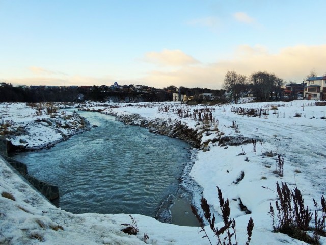 A most beautiful walk into town