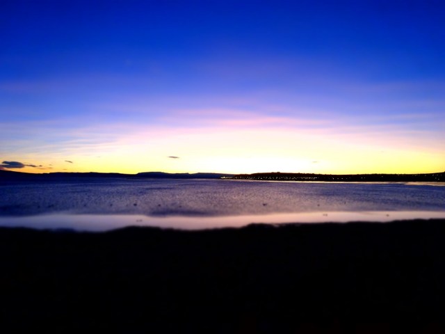 Despite the lack of sleep, it was a stunning start to the following day