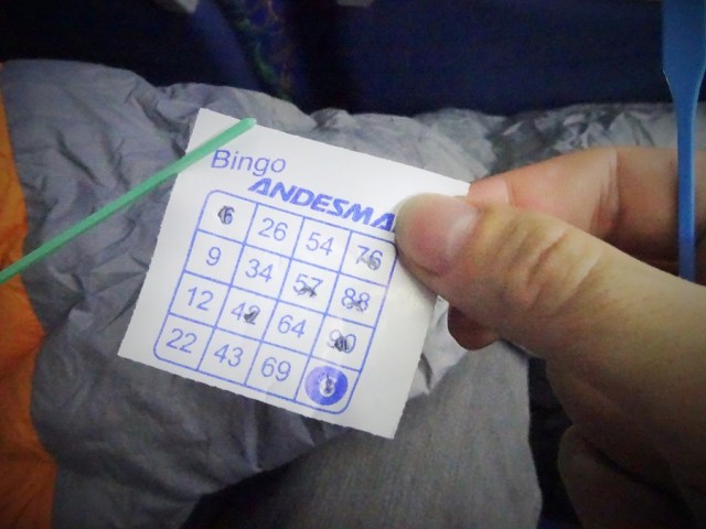 Who doesn't love on board bingo!?
