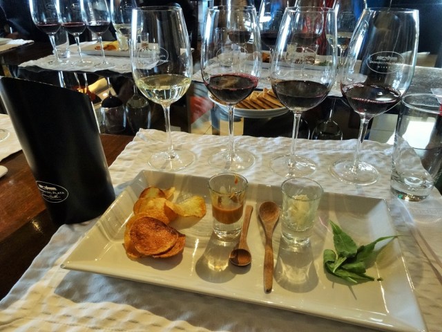 Getting into a food and wine tasting