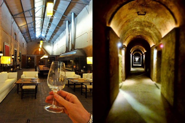 The industrial charm of Benegas (left) & What lies beneath… (right)