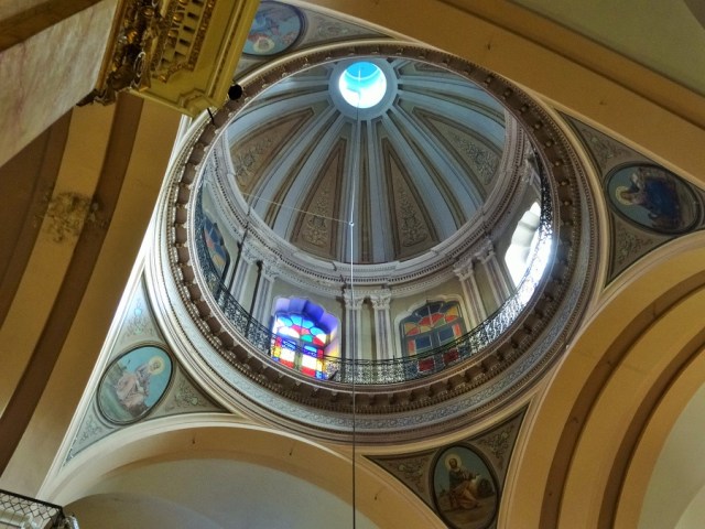 The Basilica de la Merced's beautiful dome
