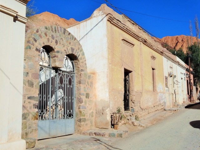 Purmamarca with its dusty streets... famous for the Seven Colours Hill