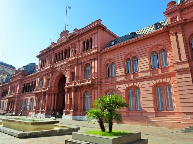 Casa Rosada, a most appropriate name