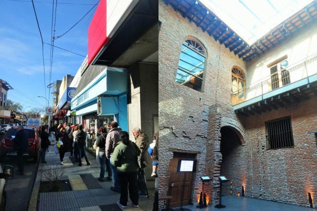 Argentinean anxiety (left) & Soaking it in at El Zanjon
