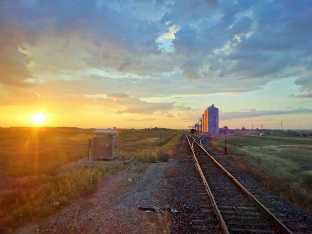 Waking to a morning on the grand prairies...