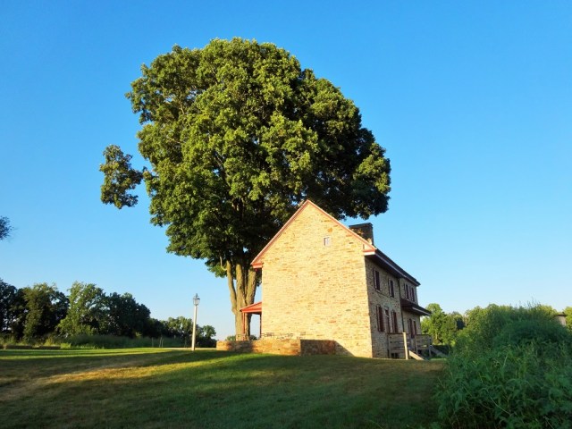 The 18th century Webb Farmhouse