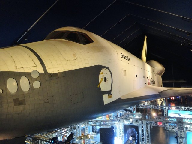 Space shuttle Enterprise, in all its former glory