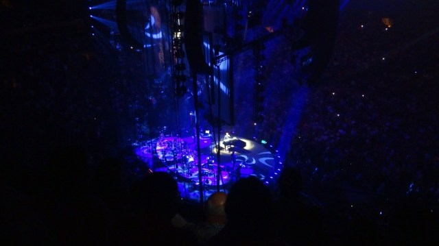 The Piano Man in full swing