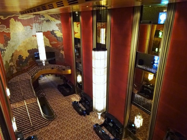 From a golden age. Within the bowels of Radio City Music Hall