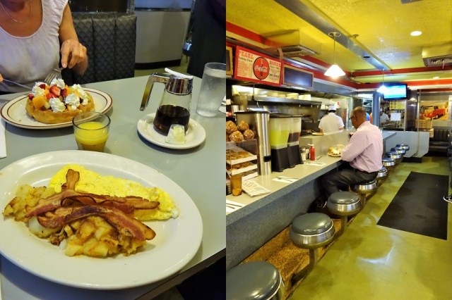 Hamming (or should that be Bacon?) it up at Pearl Diner