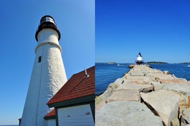 Nothing is more Maine, than lighthouses...
