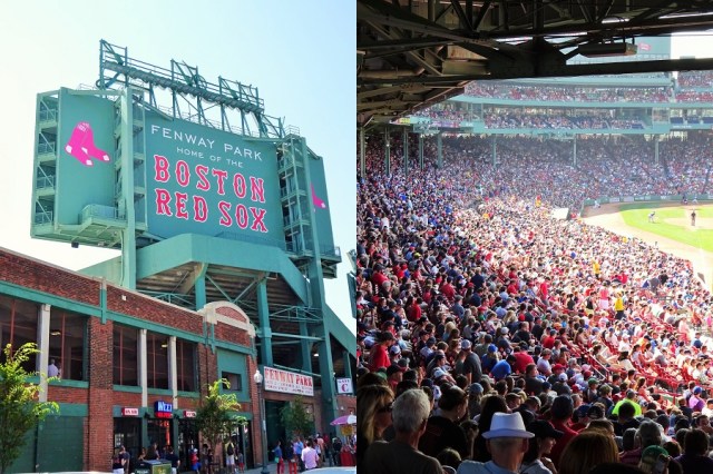 Completing our baseball tour at the grand daddy of ballparks, Fenway