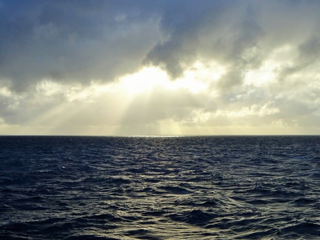 The Sun gives us a glimpse of not so distant rains...