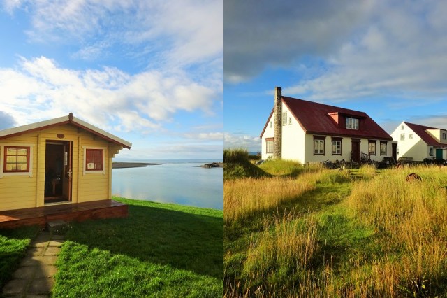 Our cute little cabin in Blönduós, a sleepy little town of roughly 1,000 souls