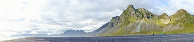 Walking the windswept shore (Click on image to enlarge)