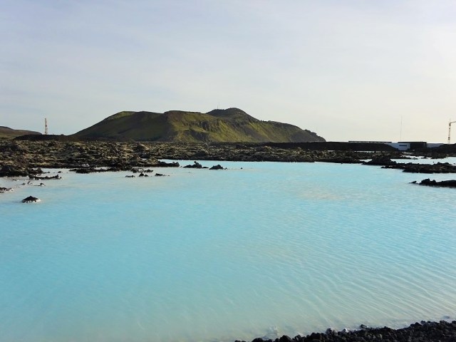 No surprise here… Blue pools on the approach to the famous Blue Lagoon