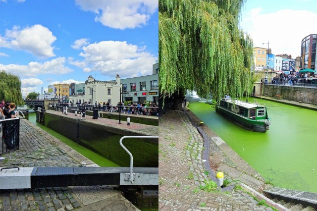 And it wouldn't be Camden, without the lock!