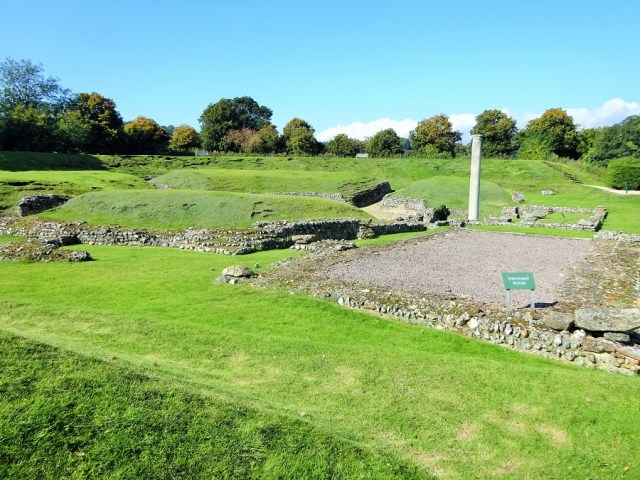 An usual design by Roman standards, as the stage is elevated rather than sunken...