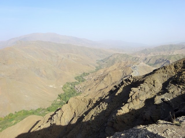 Starting our morning in the High Atlas Mountains