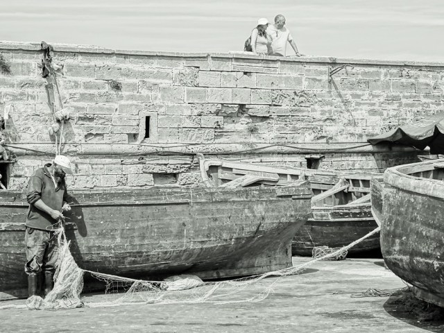 The old man and the sea...