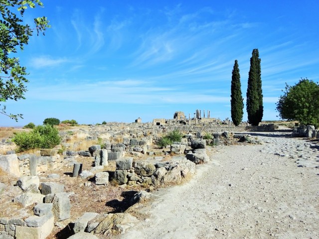 The once wealthy, frontier city of Volubilis