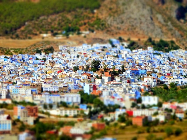 Our first look at the somewhat ‘Blue City’