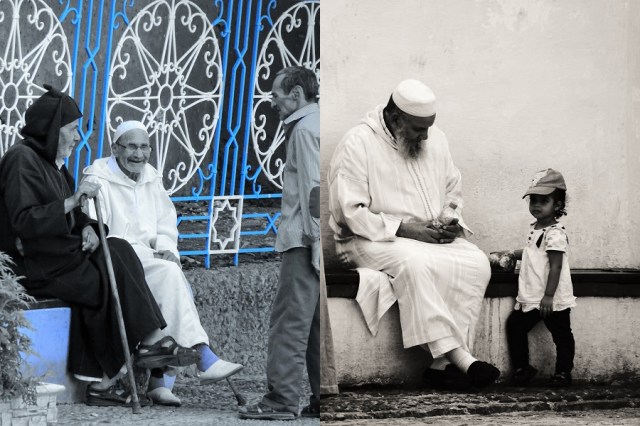 Havin’ a laugh! (left) & Whilst some business is a little more serious… (right)
