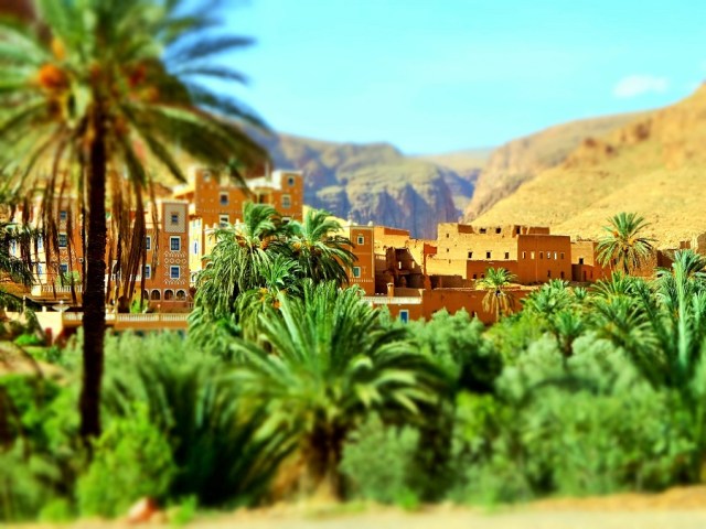 Our pad for the night, the Kasbah Taborihte